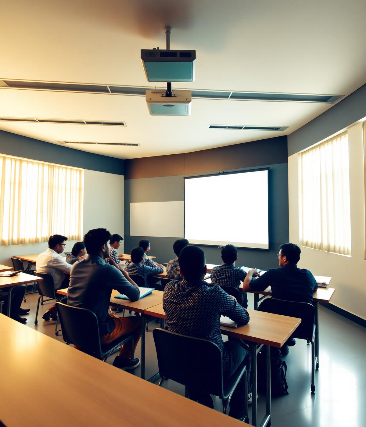 Students learning in a Nilansh Tutorials classroom in Mira Road East, Mumbai